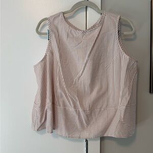 Women’s Beige Striped Set